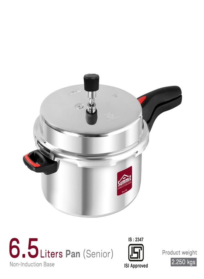 Summit Outer Lid 6.5L Non-Induction Senior Pan Supreme Aluminium - Image 2